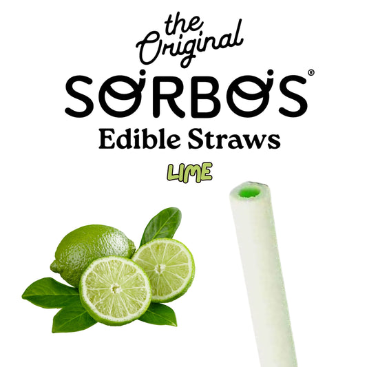 Sorbo Candy Straw Lime